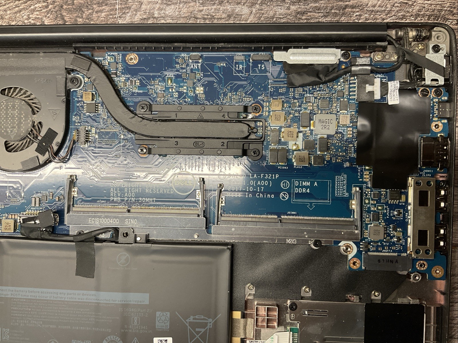 Dell Latitude 7490 / Intel Core i7 8th Gen / BIOS Unlocked / Parts Repair / J3