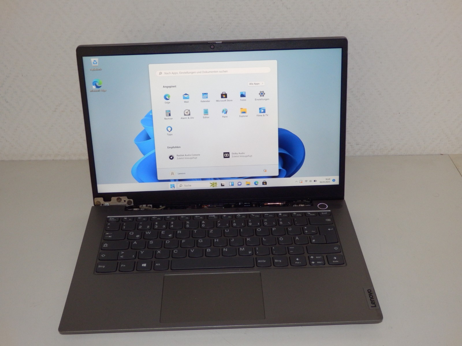 Lenovo ThinkBook 14 G2 ITL, Intel i3-1115G4, 8GB Ram No SSD, 14″ FHD Part Faulty