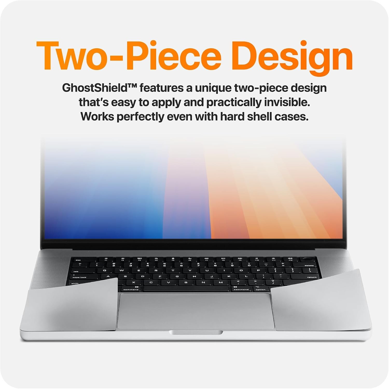 GhostShield Premium Palm Rest Protector Skin Cover Set for MacBook Pro 16″ 2026