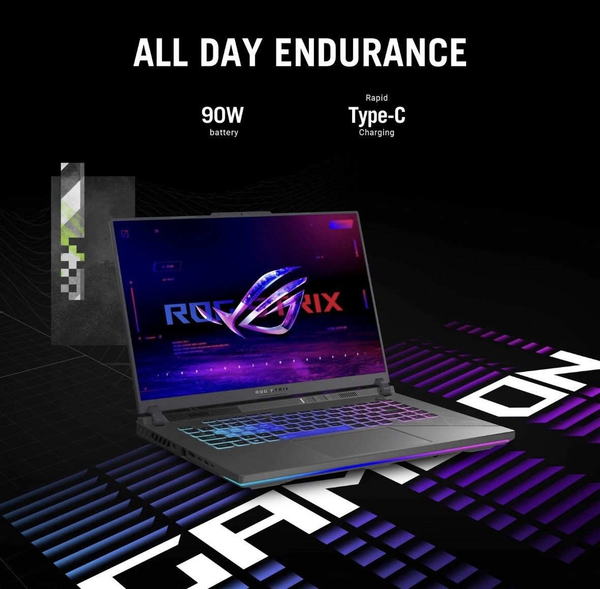ASUS ROG Strix G16 Gaming 16 RTX 4060 i9-14900HX 16GB 1TB Win 11 H G614JVR-ES94