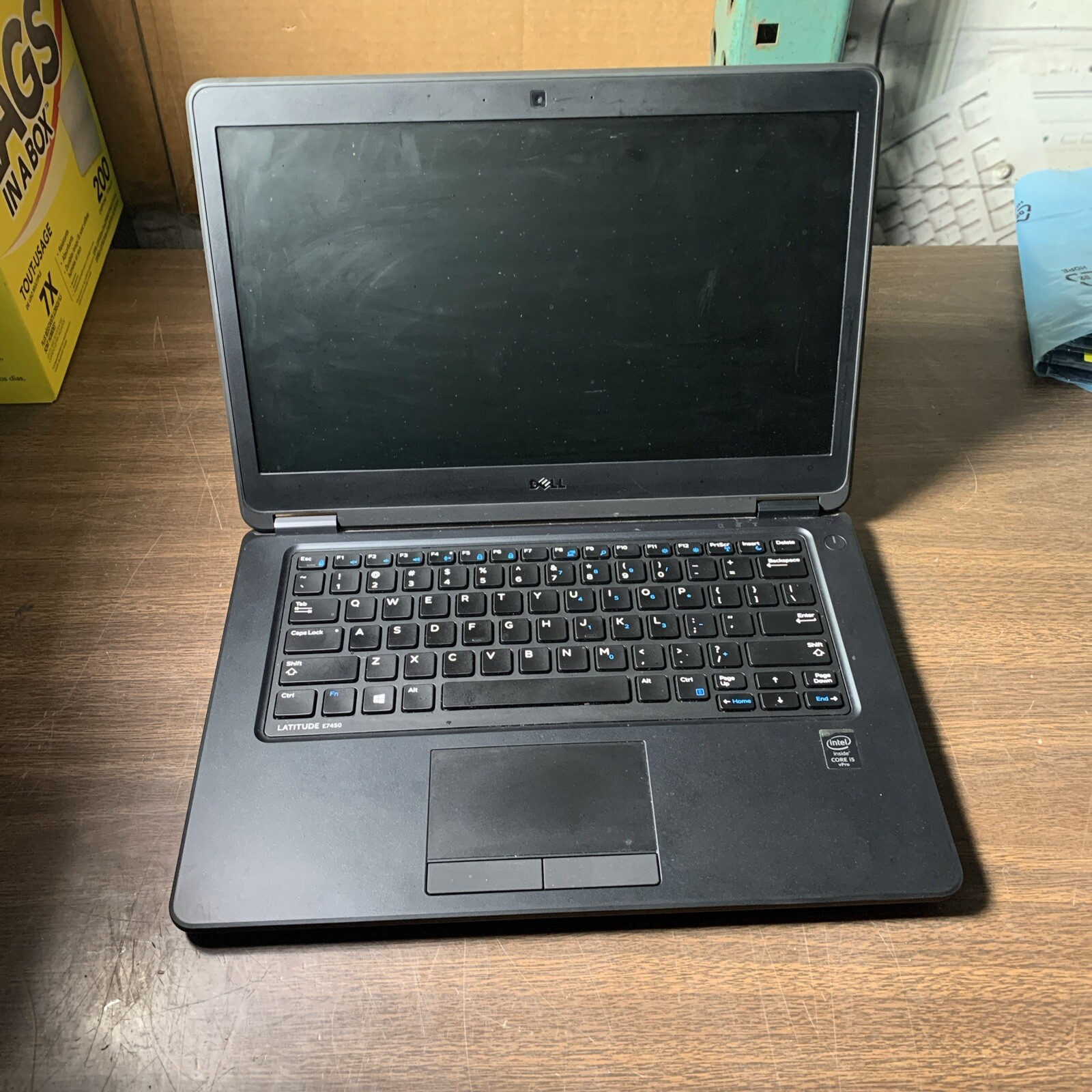 DELL LATITUDE 7450 INTEL CORE I5-5300U 2.30GHZ 16GB RAM **NO HD/ NO CADDIE