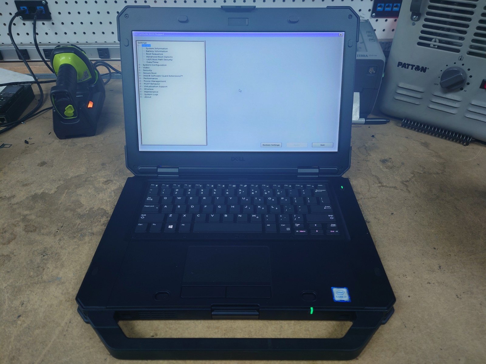 Dell Latitude 5420 Rugged 14″ FHD i7-8650U 32GB RAM RX540 No OS/SSD
