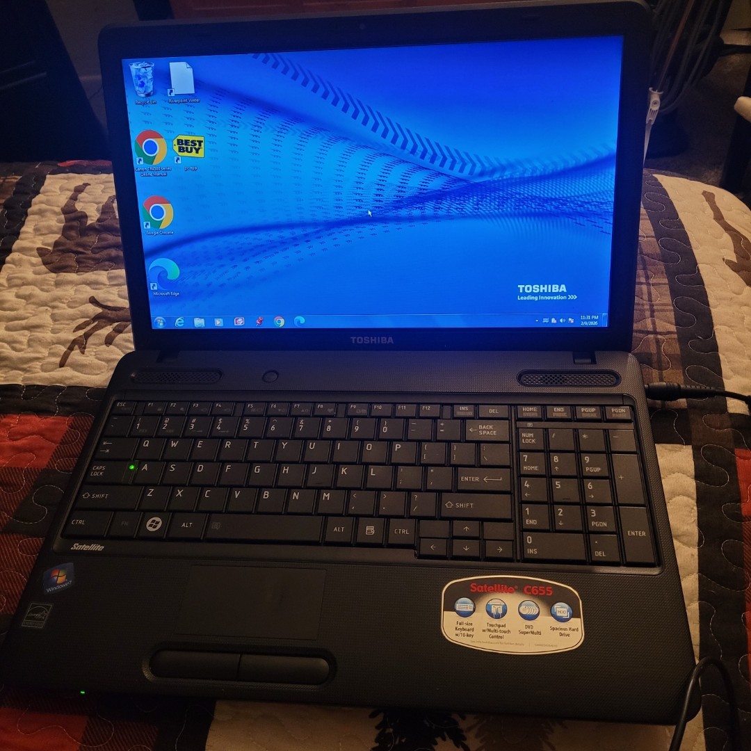 Toshiba Satellite C655 Laptop