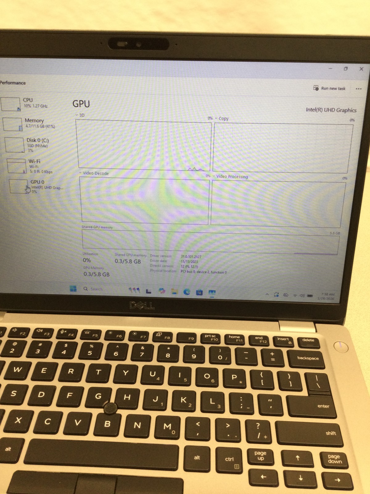 Dell Latitude 5410 14″ 256GB SSD Core i5 10 th gen 1.70GHz, 12GB RAM WIN 11 PRO