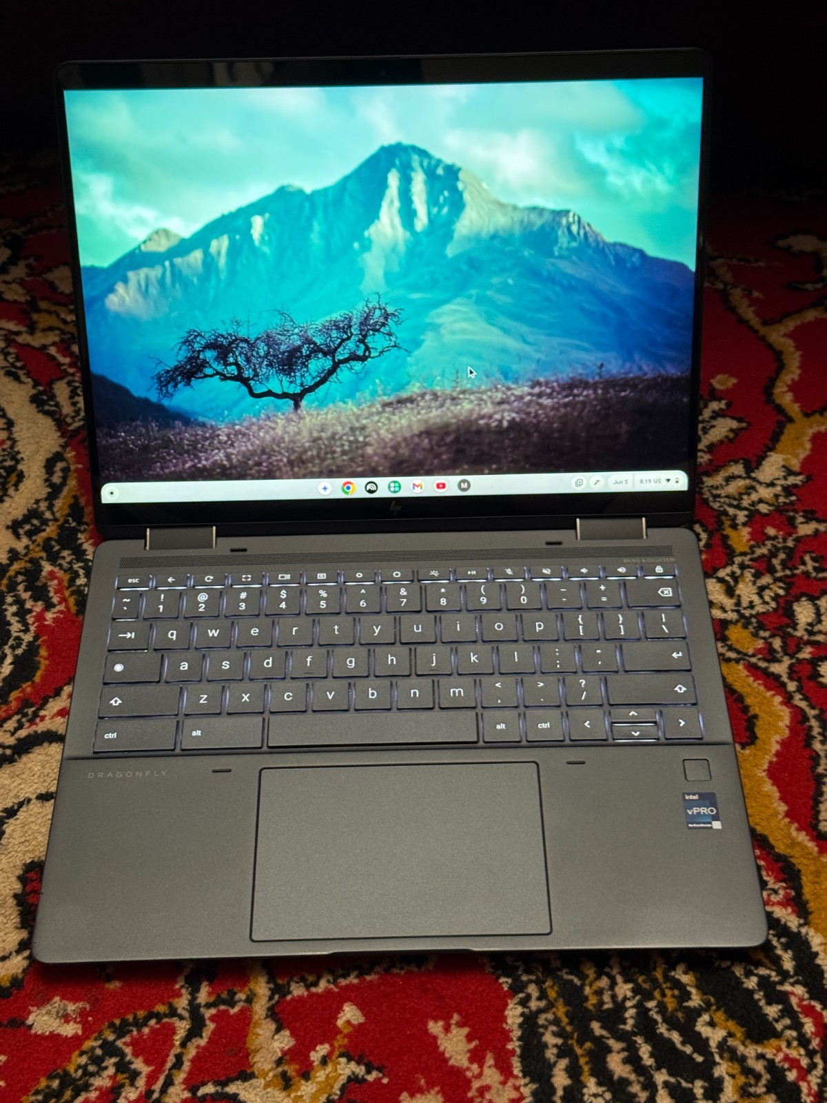 HP ELITE DRAGONFLY CHROMEBOOK 13.5″ QHD i7-1265U 512GB SSD 32GB RAM Grade B