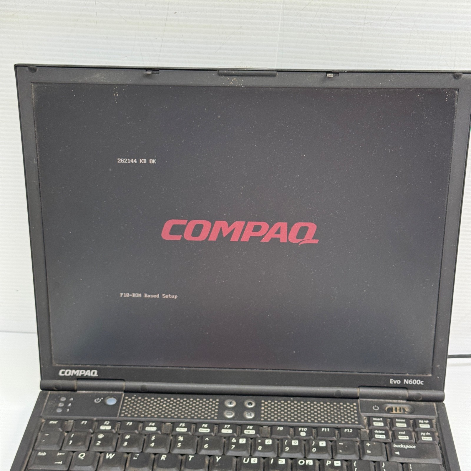 Compaq Evo N610c Laptop PP2040 Vintage Powers On No Further Testing