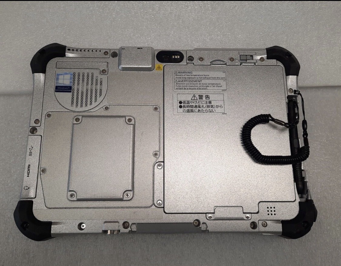 Panasonic Toughpad FZ-G1 MK5 i5 7th 2.60GHz 8G SSD Dual Touch Win10 Pro AC used