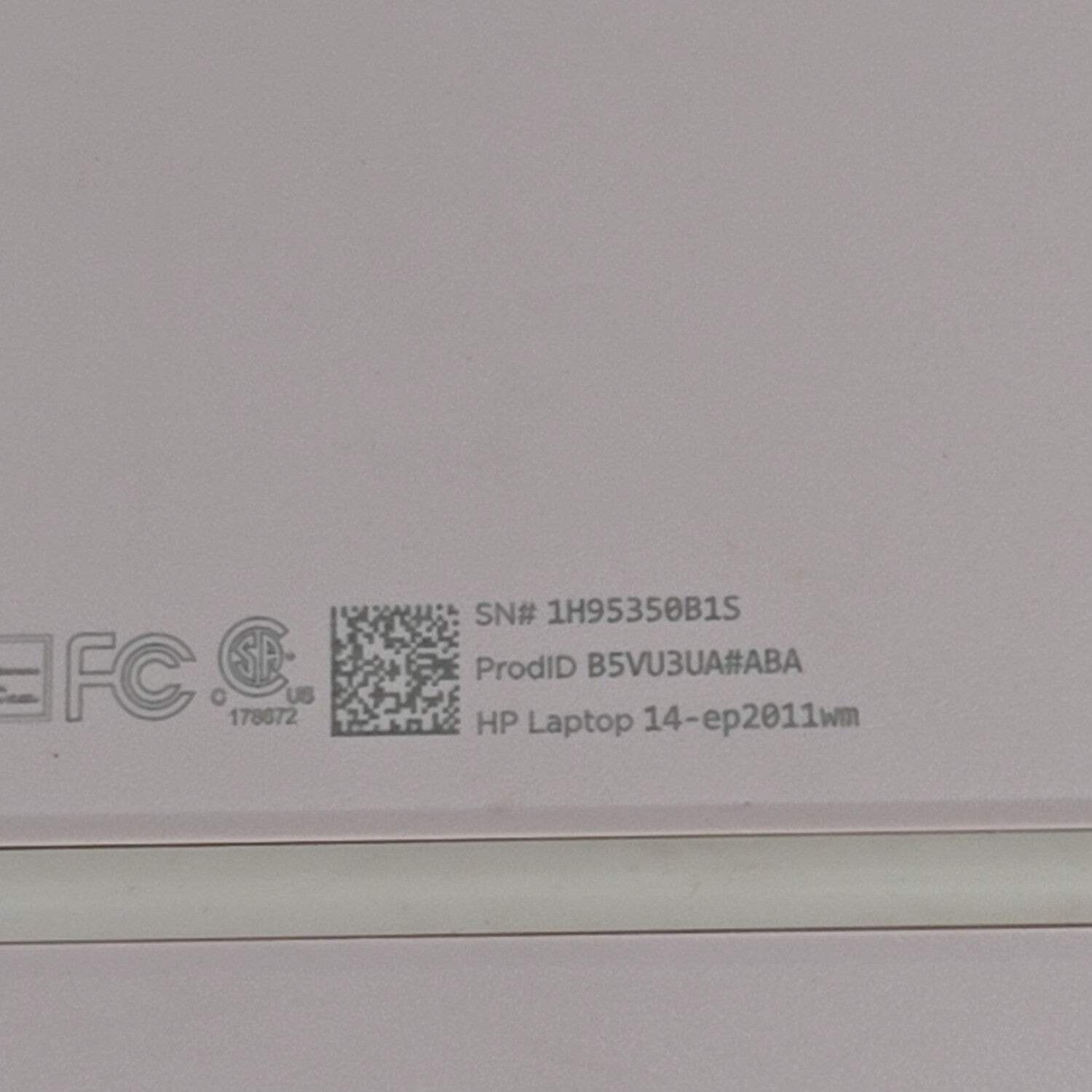 HP 14-dq6015dx 14-DQ6015DX 14″ N150 1.0GHz 4GB RAM 128GB SSD
