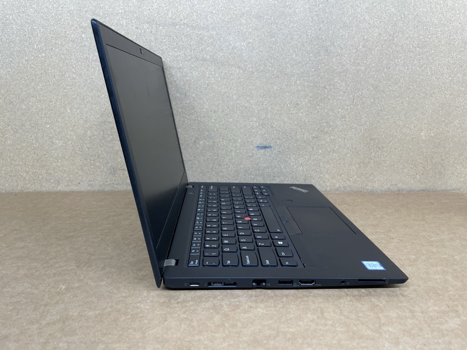 LENOVO ThinkPad T480s 14 in, Core i7-8650U, NO RAM, NO SSD | READ DESCRIPTION