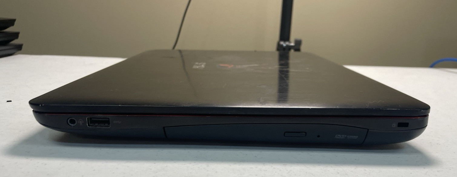 Asus ROG GL551J i7 4th Gen GTX960M 16GB RAM NO HDD FOR PARTS OR REPAIR