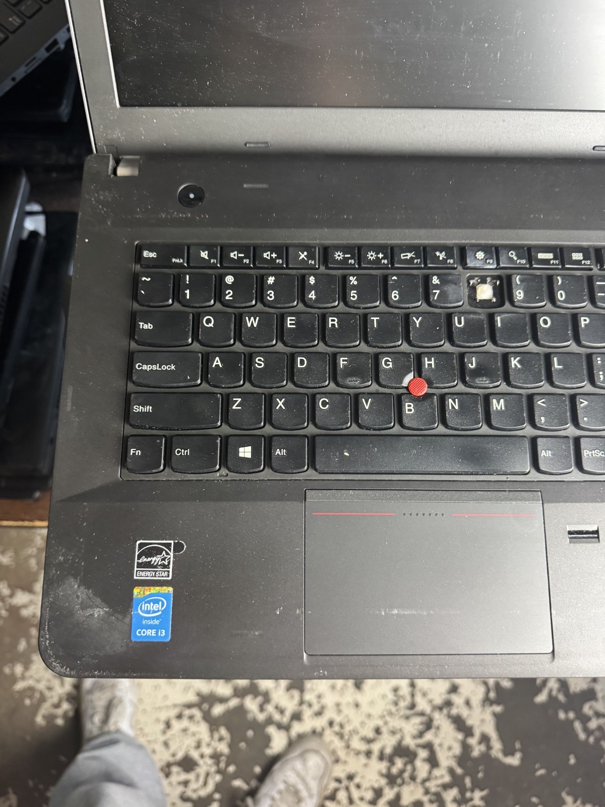Lenovo ThinkPad Edge E440 Core I3 Laptop for Parts/Repair # 5414