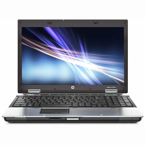 HP EliteBook 8540W Core i7 Quad 1.87 8GB 256Gb SSD Radeon M5800 DVD FHD Win10