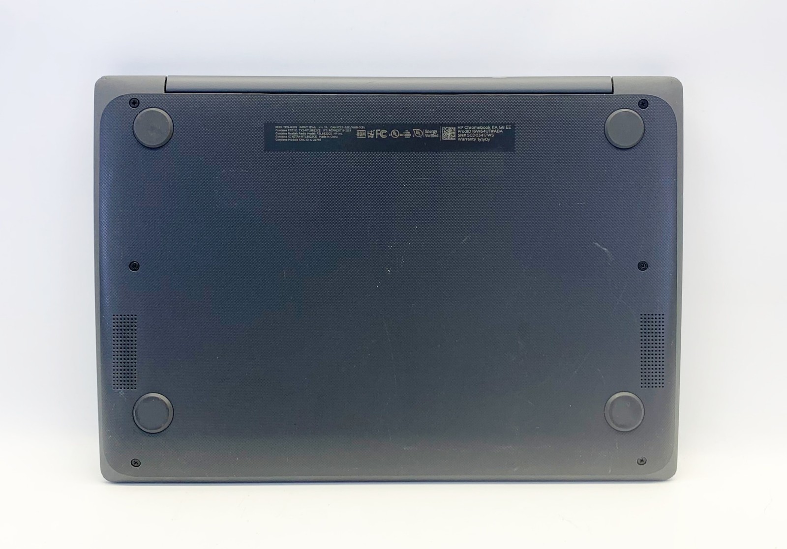 HP ChromeBook 11A G8 EE AMD A4-9120C RADEON R4 1.60GHz 4GB RAM 11.6″ Chrome OS