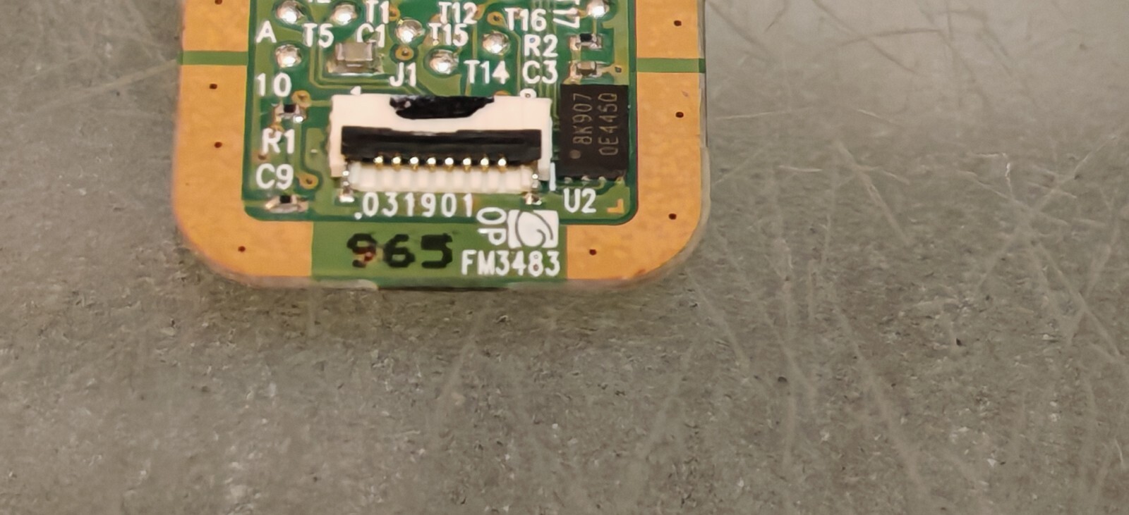 HP X360 DRAGONFLY G1 G2 830 840 G6 FINGERPRINT READER FM3483