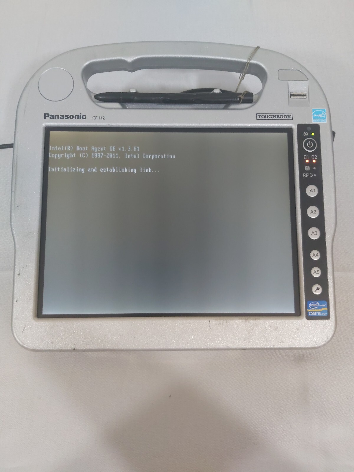 Used Panasonic Toughbook CF-H2 Tablet PC Computer – CORE i5 (No HDD)