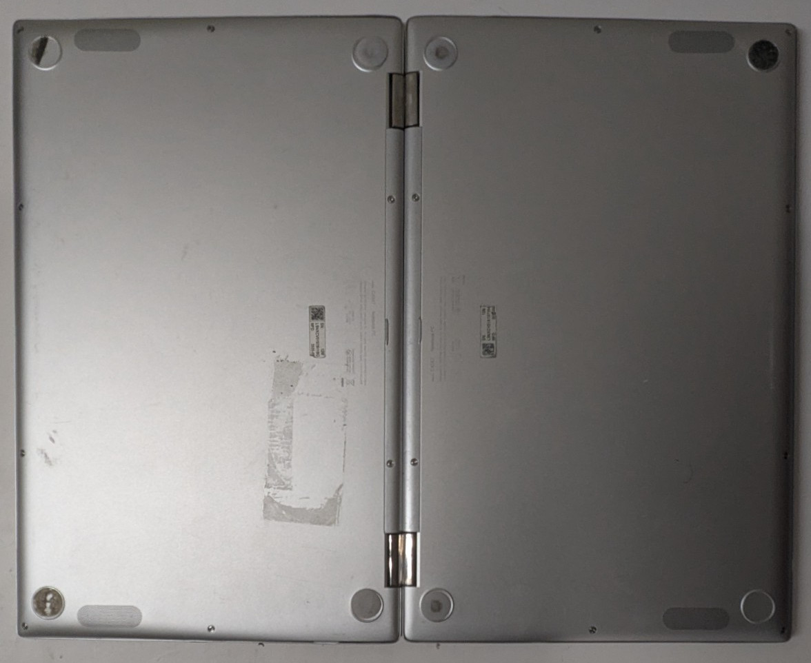 Lot of 2 Asus Chromebook Flip C434T 14″ Intel M3-8100Y 1.30GHz 4GB RAM 64GB eMMC