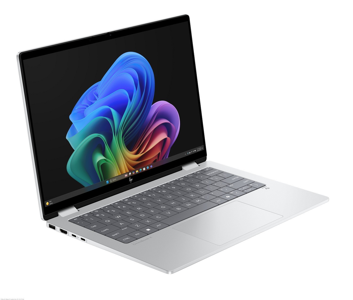 HP OmniBook X 14″ 2K Flip 2-in-1 Touch PC AMD Ryzen AI 5 340 16GB 512GB WiFi7