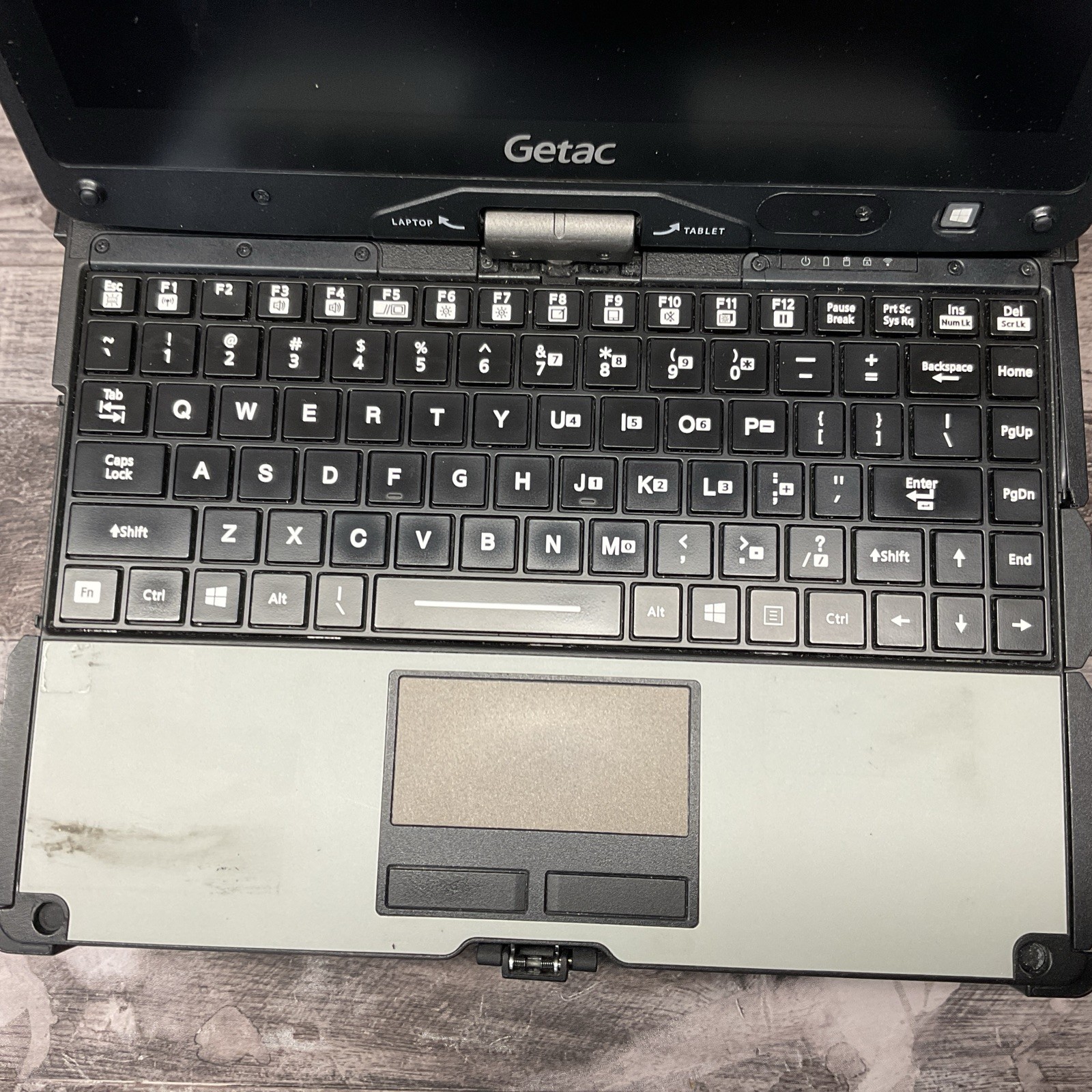 Lot of 4 GETAC V110 G3 / I5 6th / Rugged Laptop Tablet PC / A10
