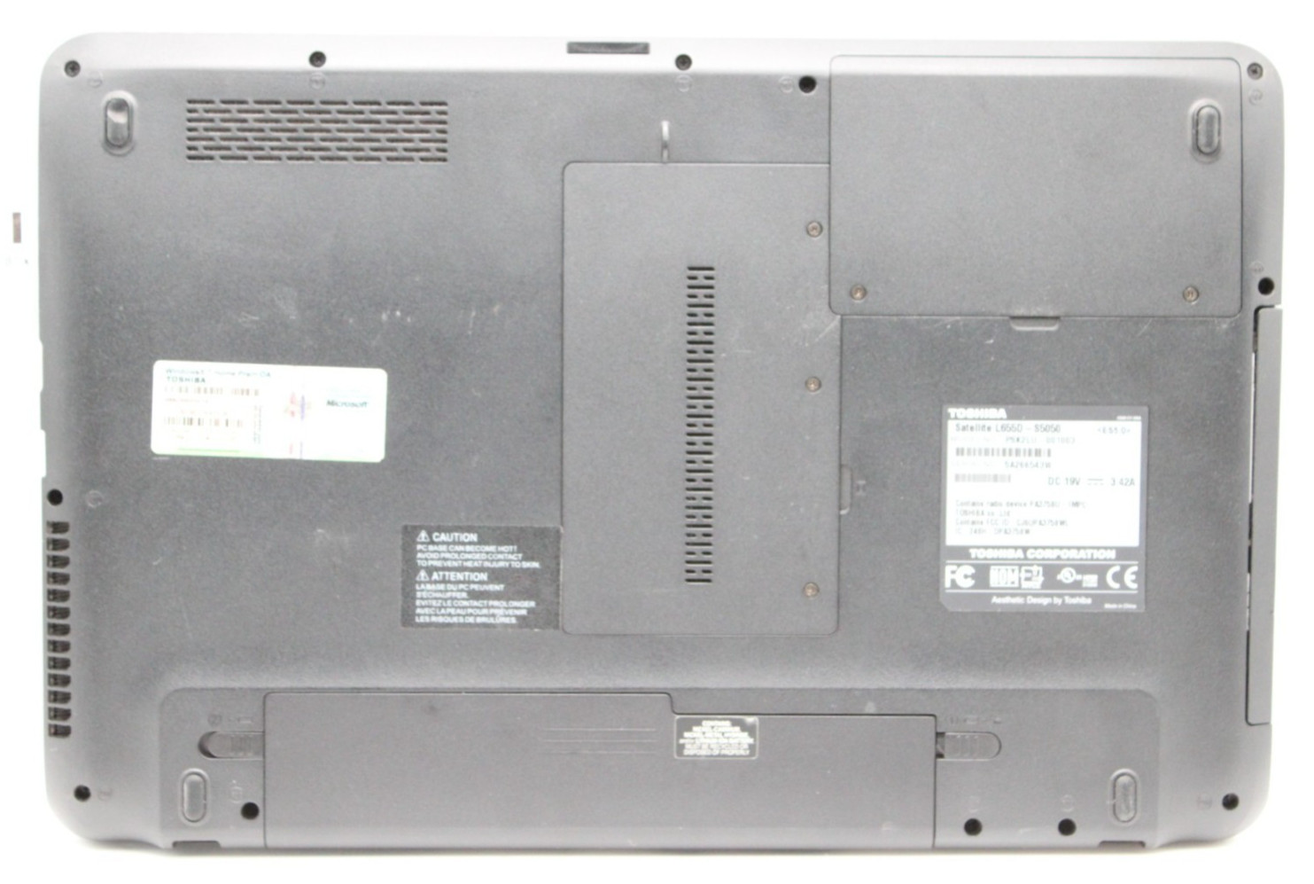 Toshiba Satellite L655D AMD AthelonII X2-P320@1.4GHz 2GB DDR3 NO STRG/OS *PARTS*
