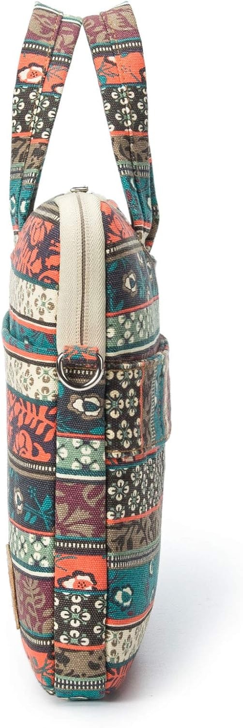 New Bohemian 360° Protective Water-Resistant Canvas Laptop Sleeve for MacBook Pr