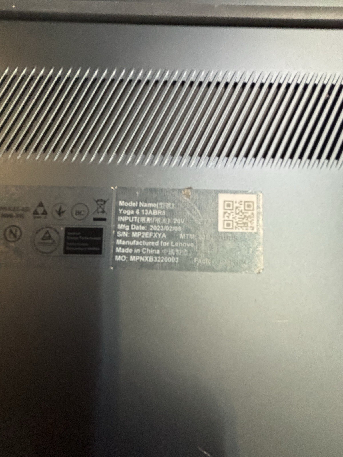 Lenovo Yoga 6 Gen 8 13.3” Touch Laptop Ryzen 7000 – READ **
