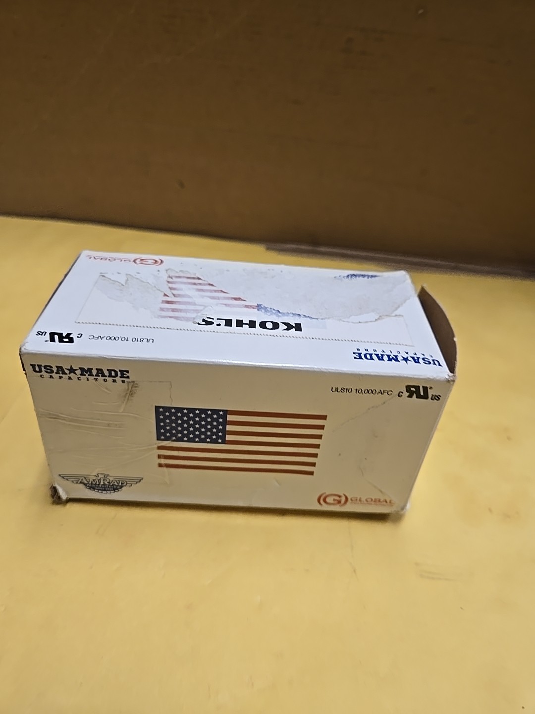 AmRad USA2227 Run Capacitor 35 + 5 uf MFD 370 / 440 Volt Made in USA