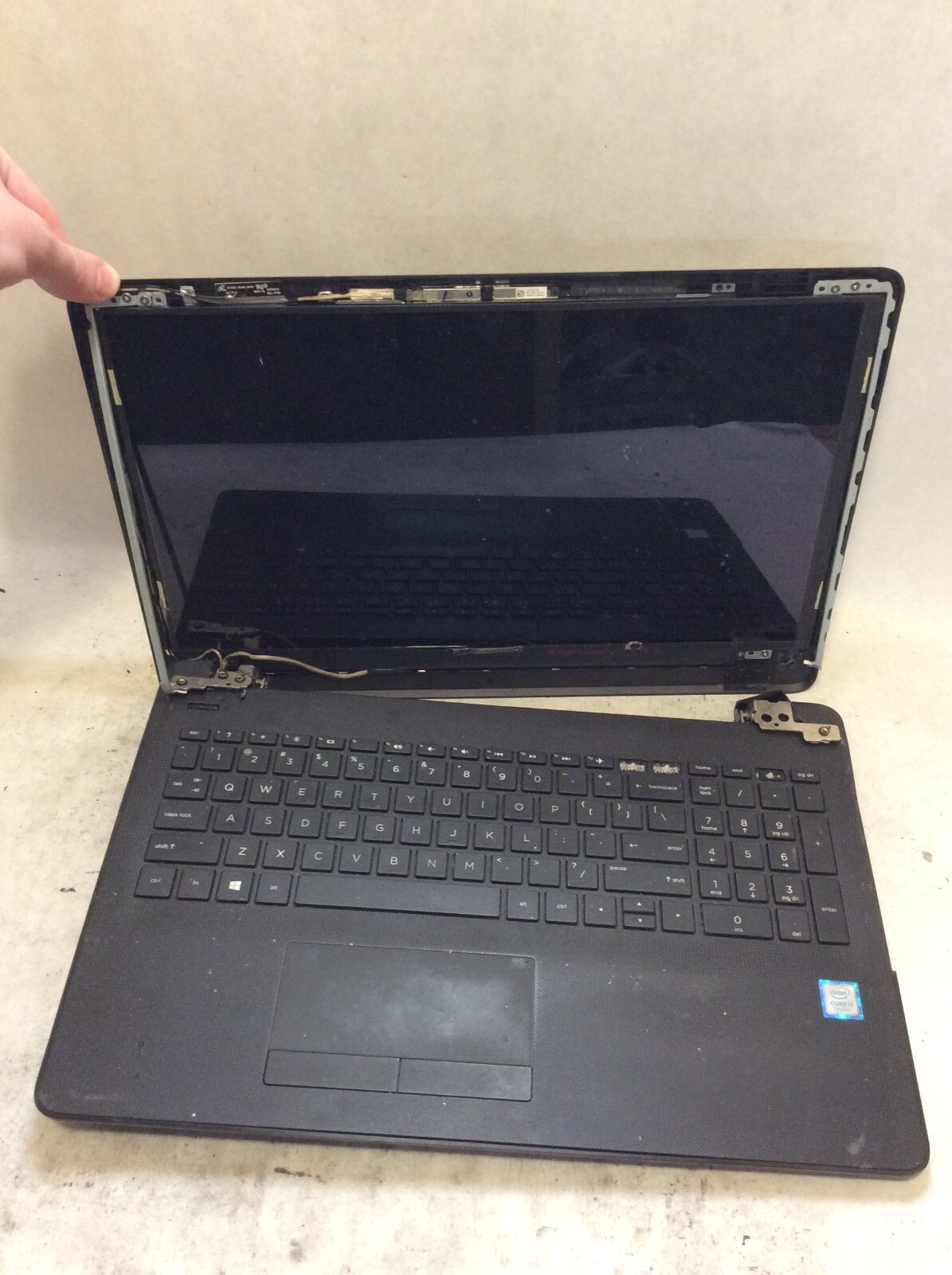 HP Notebook 15-bs013dx Laptop 15″ Intel Core i3 7th Gen WON’T TURN ON -PP