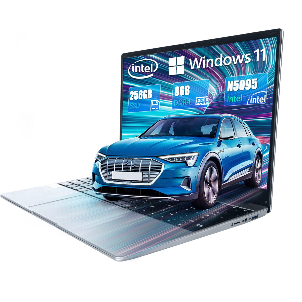 14″/15.6″ Laptop Tablet 256GB 512GB Windows 11 Computers Support WiFi, Bluetooth