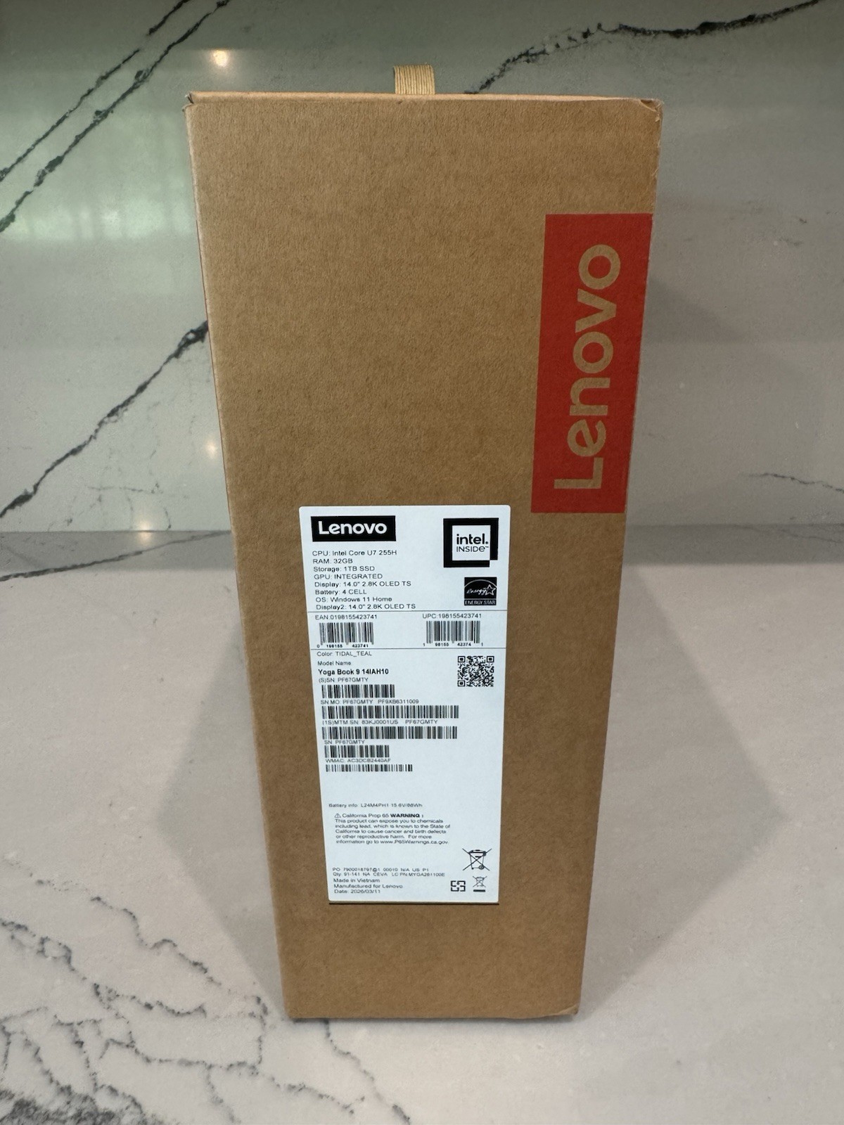 Lenovo Yoga Book 9 14IAH10 14” 2.8K OLED | Intel Core Ultra 7 | 32GB RAM NEW