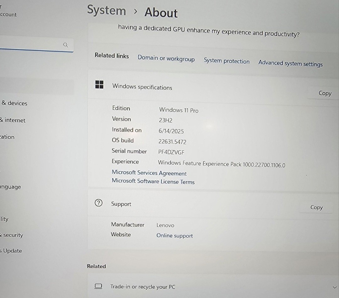Lenovo ThinkPad X13 – 16″, Intel Core i7 vPro 12, 32GB RAM, 1 TB SSD NEW INSTALL