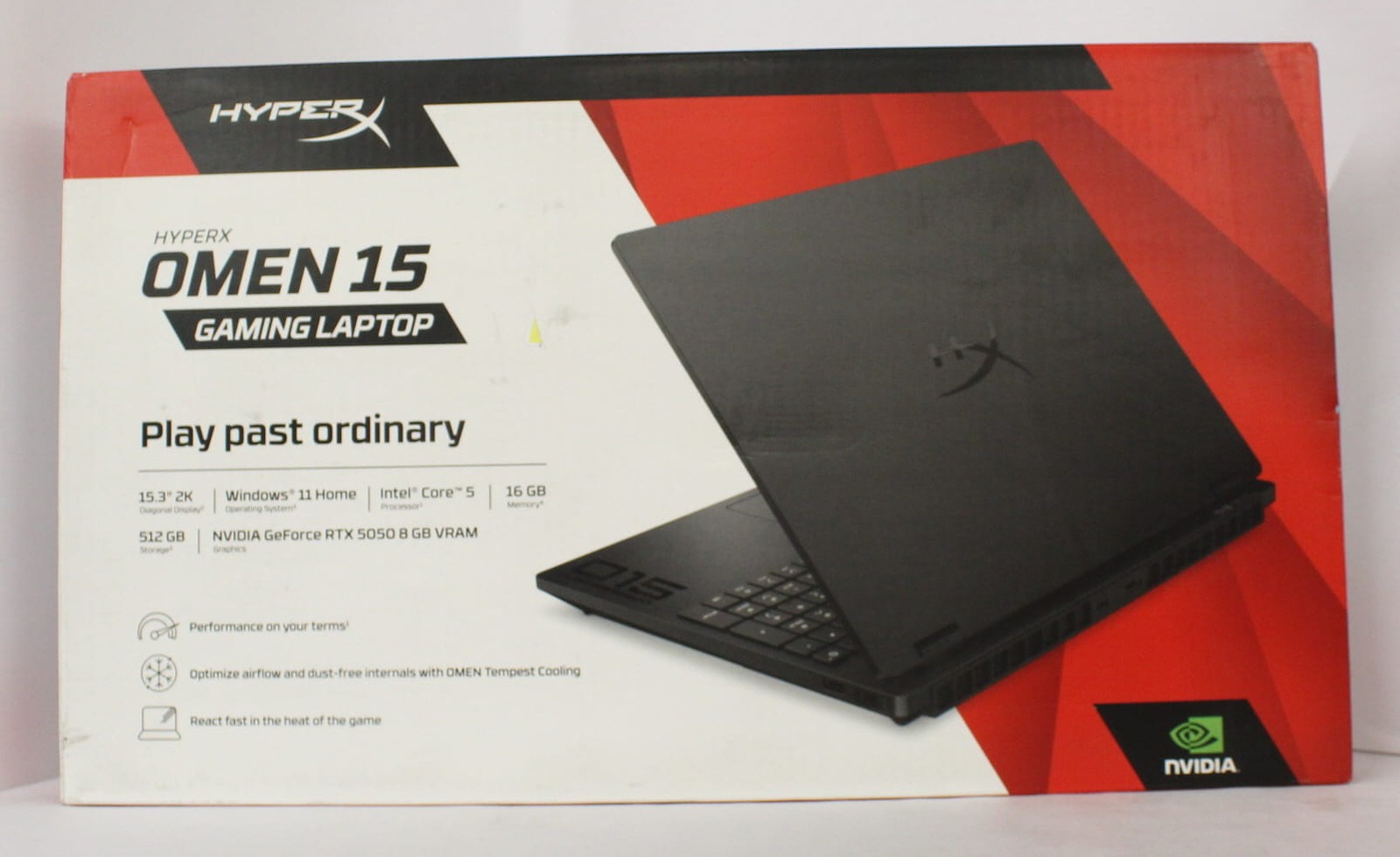 HP Hyper Omen 15 Gaming Laptop Blak (5050)