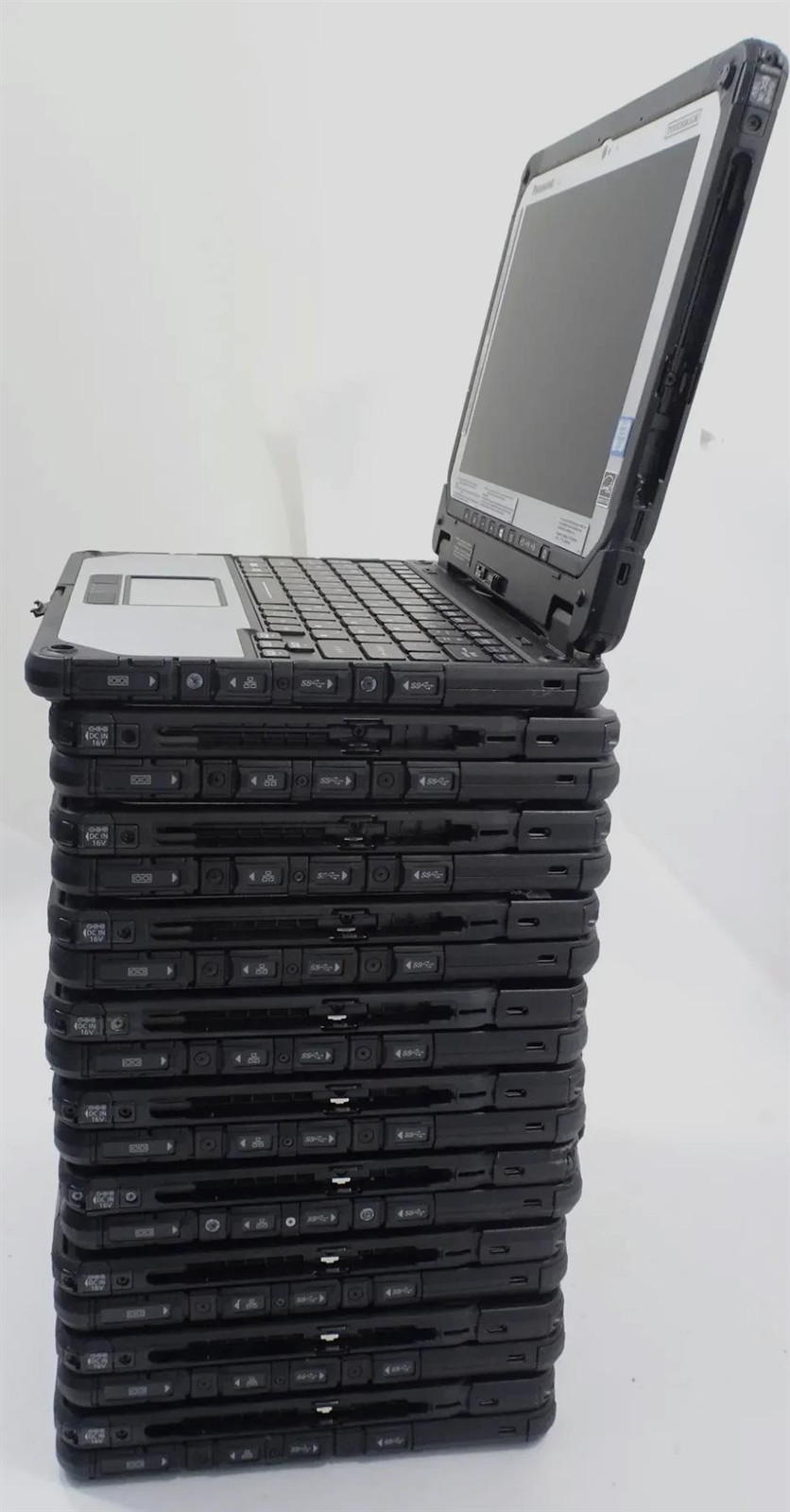 Lot 10 Panasonic ToughBook CF-20 Core i5-7Y57 1.20GHz 8GB – No HD