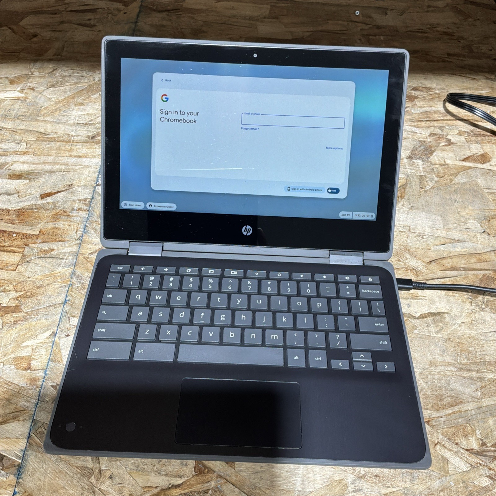 Lot Of 5! HP Chromebook x360 11 G3 EE N4020 1.10GHz 4GB RAM Touch W/ Chargers