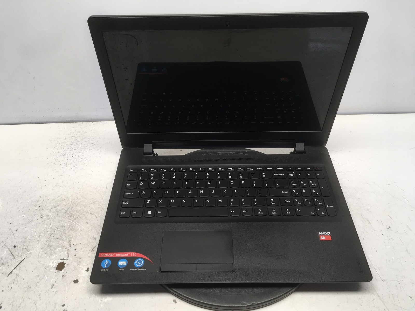 Lenovo IdeaPad 110-15ACL AMD A6-7310 2GHz 4 GB NO HDD No Batt