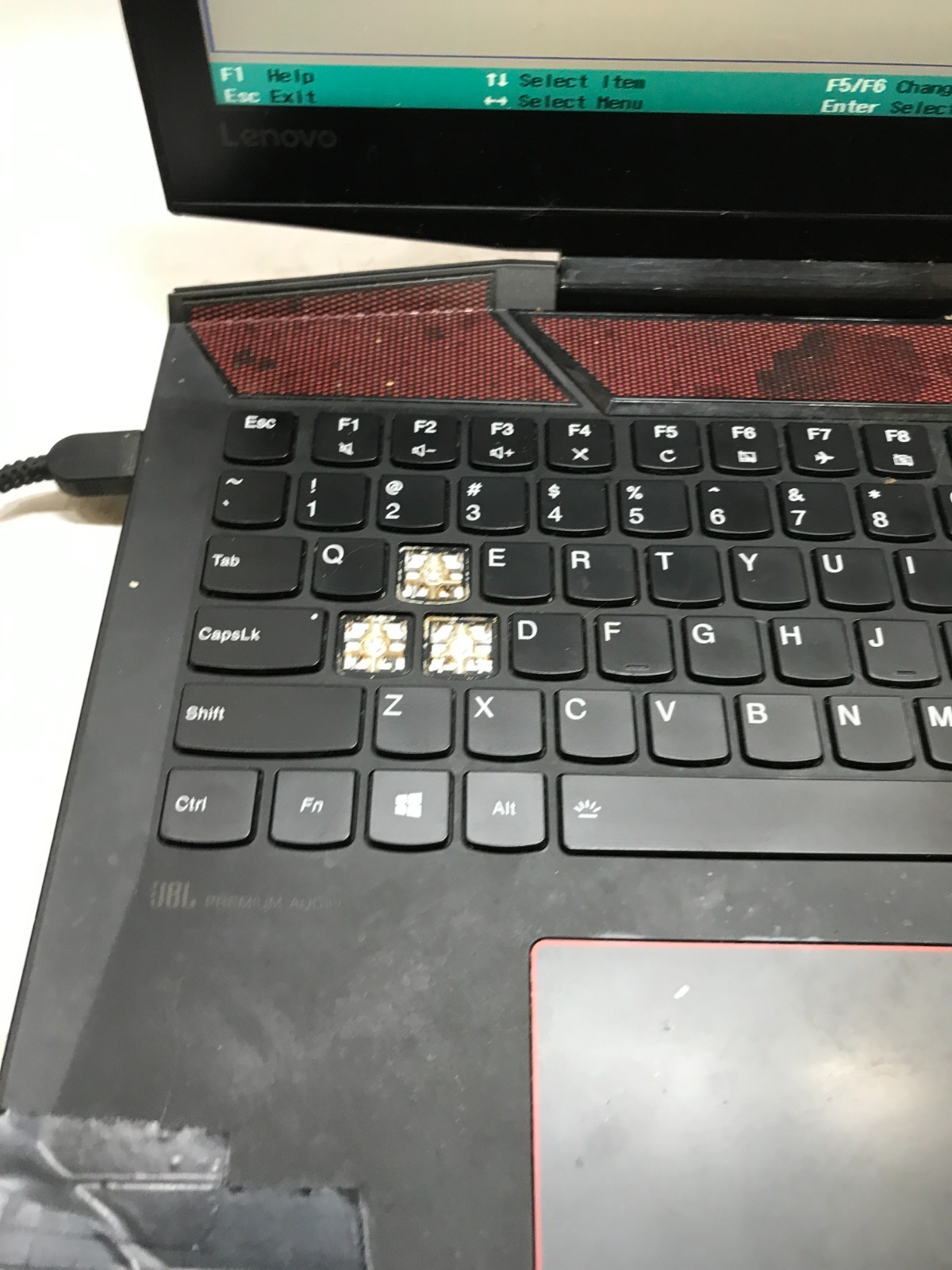 Lenovo Y720-15IKB 15″ Intel Core i7 NO RAM NO HDD/OS GTX 1060 For Parts READ -DW