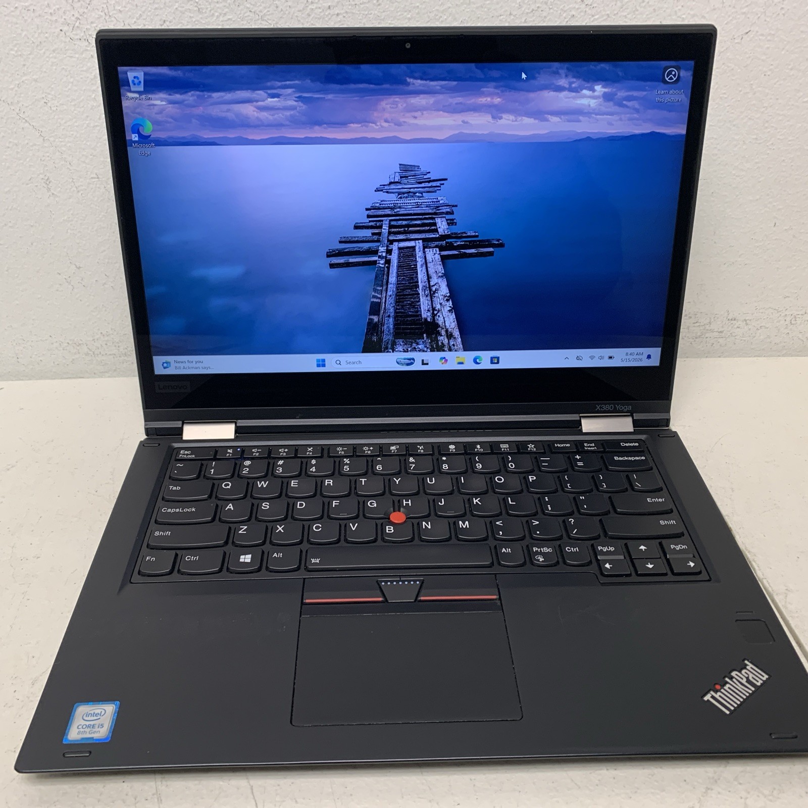 Lenovo ThinkPad X380 Yoga 2-in-1 Touch/Pen i5-8250 8GB RAM 256GB SSD Win11pro