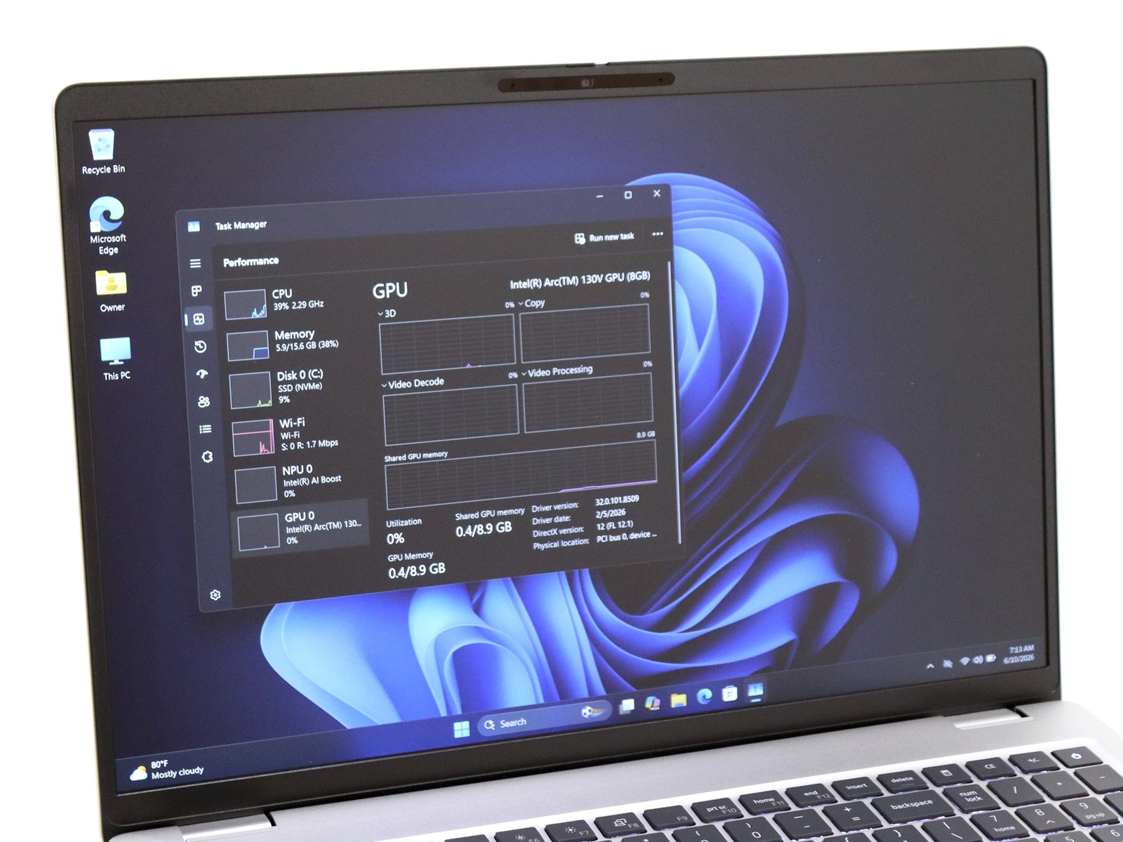 Dell Pro 16 Plus PB16250 16.0″ Ultra 5 236V 16GB 256GB NVMe W11P ProSupport Plus