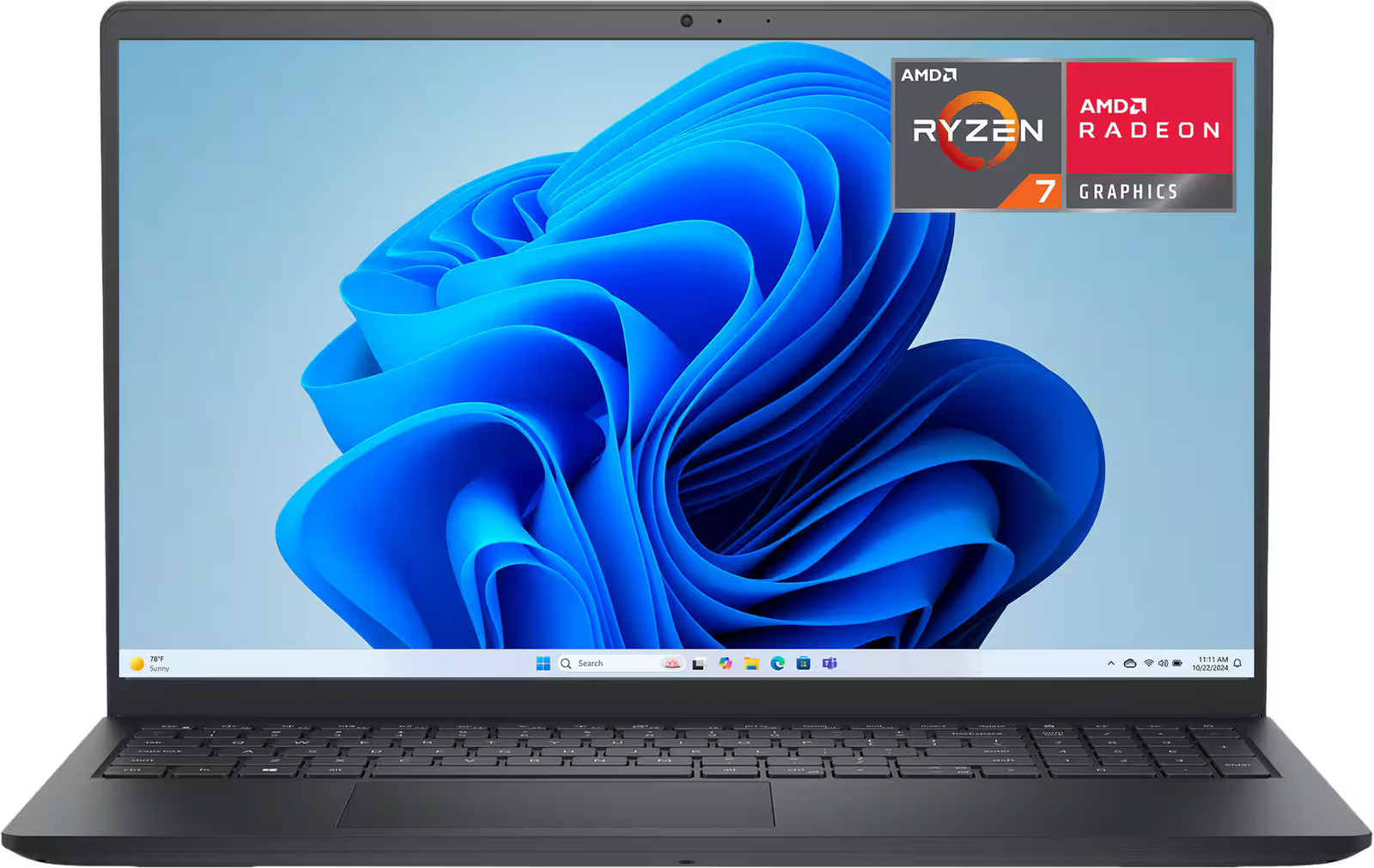 Dell – 15.6″ 2K Touchscreen Laptop – AMD Ryzen 7 7000 Series-7730U 2023 – 16G…