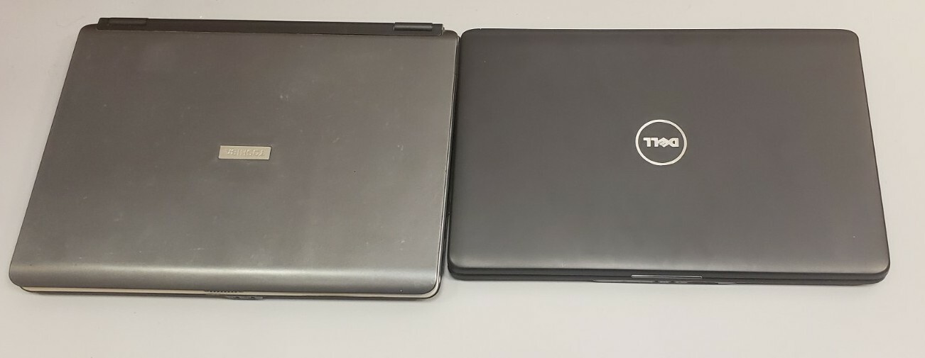 Lot of 2 Toshiba Satellite A105 Intel /Inspiron 1545 C2D 2GB RAM 0GB HDD PARTS
