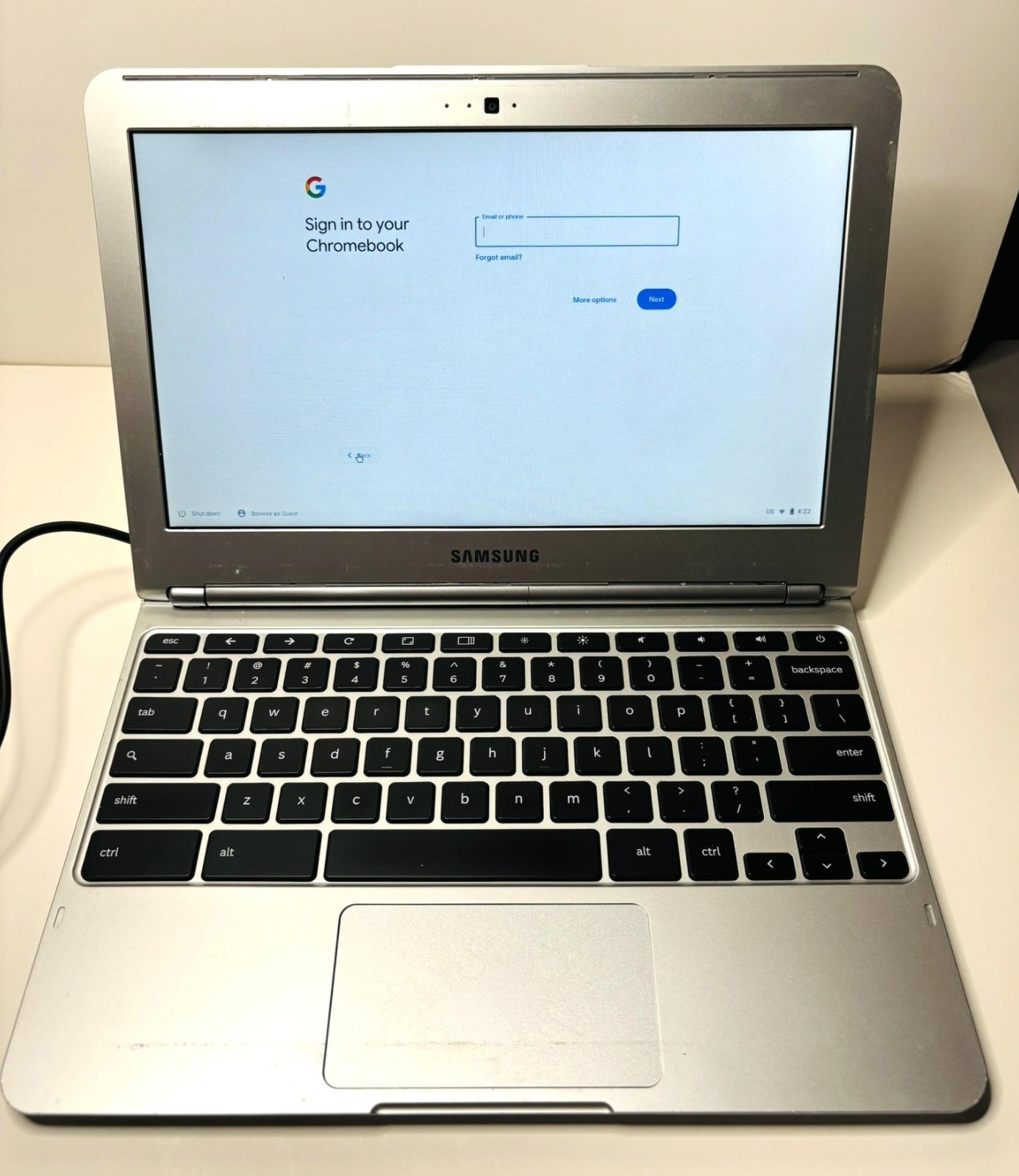 Samsung 303C Chromebook 11.6″, Dual Core, 2Gb RAM, 16Gb – inc Charger