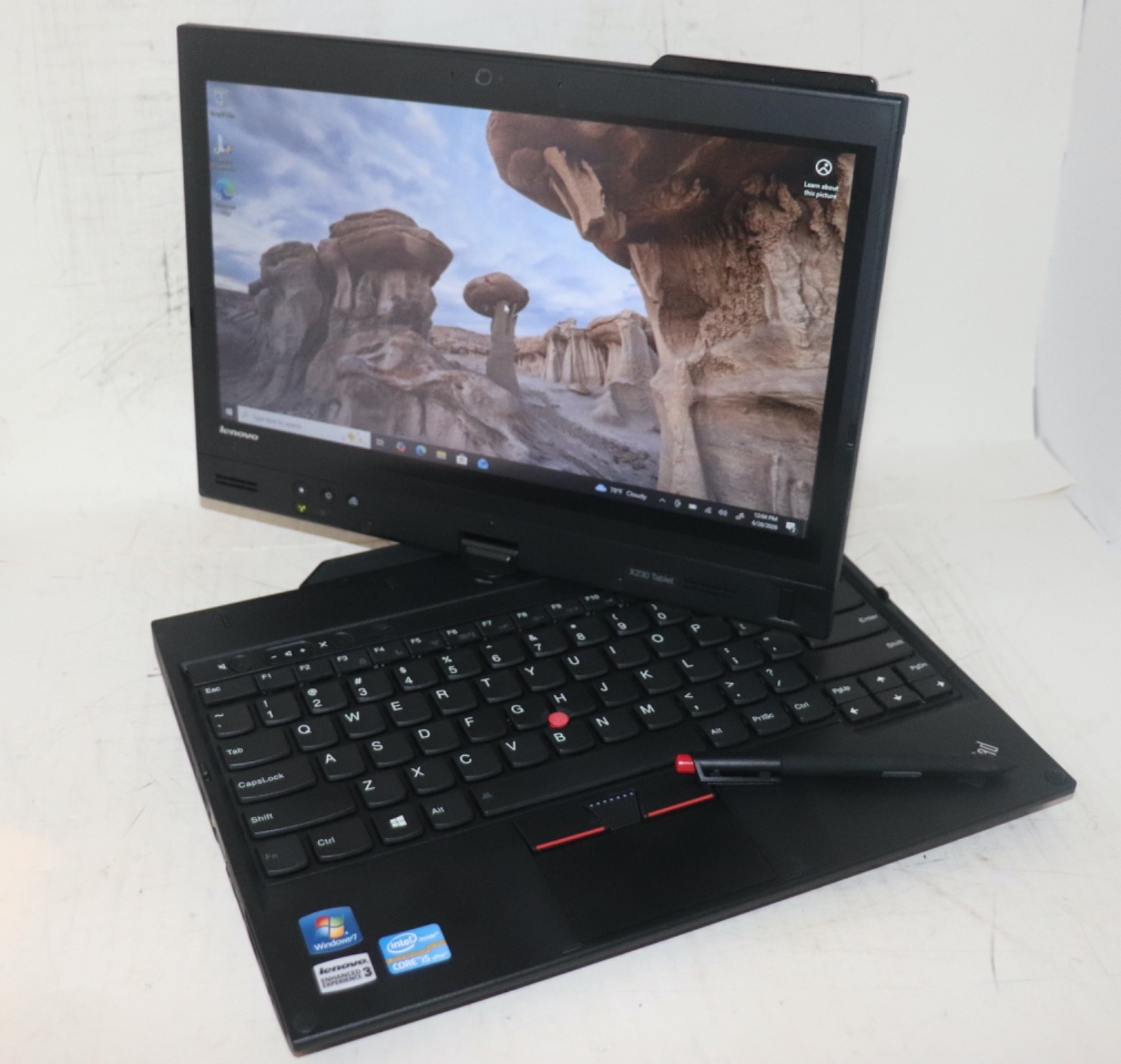 Lenovo ThinkPad X230T|Core i5@2.60 GHz|8GB RAM|256GB SSD|WIN 10 PROF|WiFi