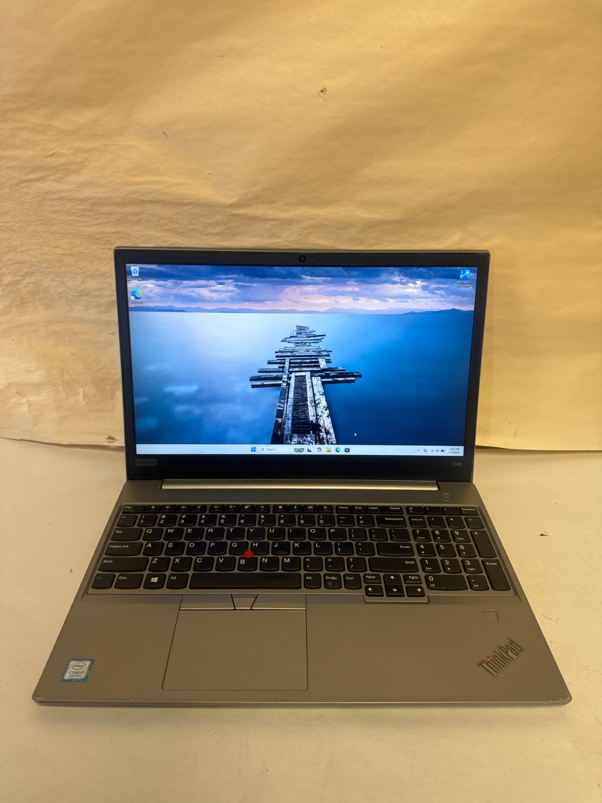 Lenovo Thinkpad E590 i7-8565U 1.8Ghz 16GB RAM 256GB NVMe Win11P