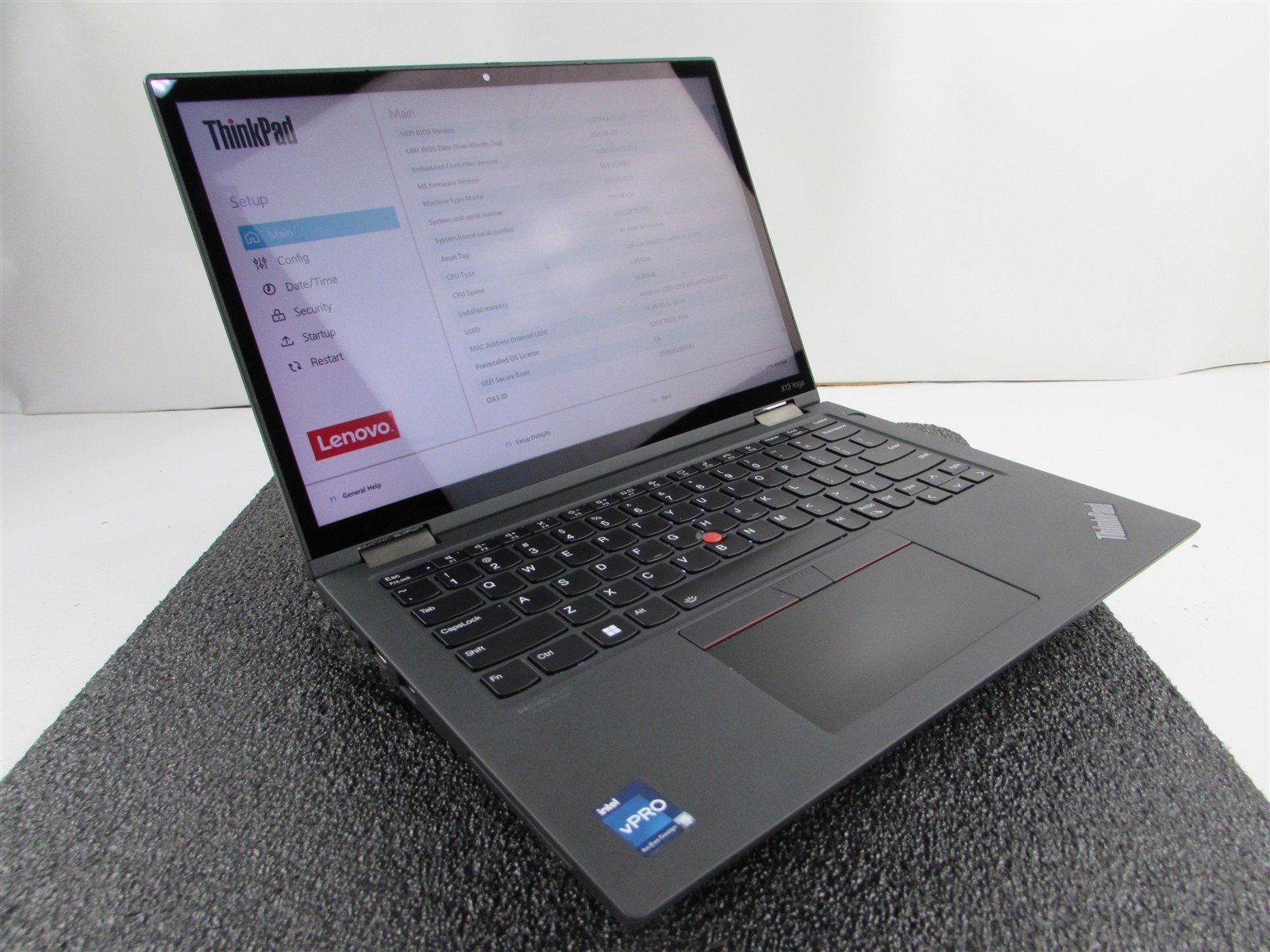 LENOVO THINKPAD X13 YOGA (Gen 3) 13.3″ 2-in-1 I5-1245U 256GB SSD 16GB RAM WIN 11
