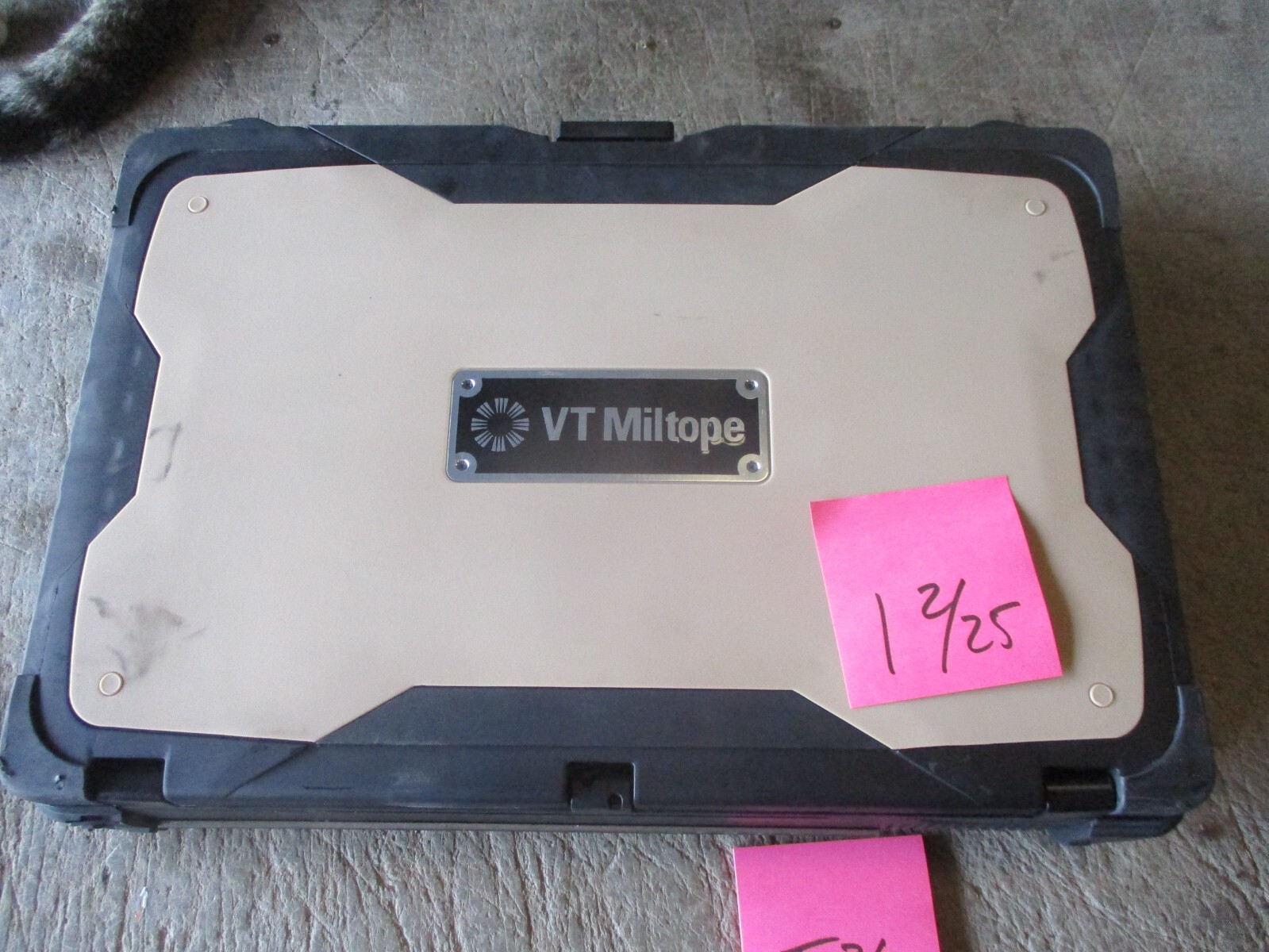 Used VT Miltope Model SRNC-17-G2 (Gen2) Semi-Rugged Notebook Computer, No Drives