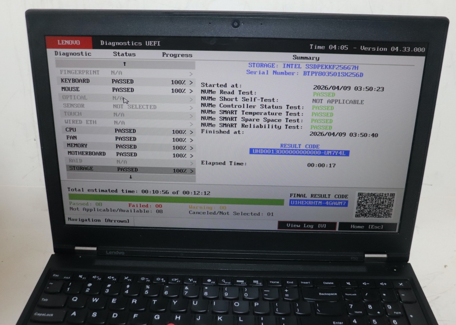 Lenovo ThinkPad P50|Intel Xeon @2.80 GHz|32GB RAM|256GB SSD|WIN10.Prof|NVIDIA
