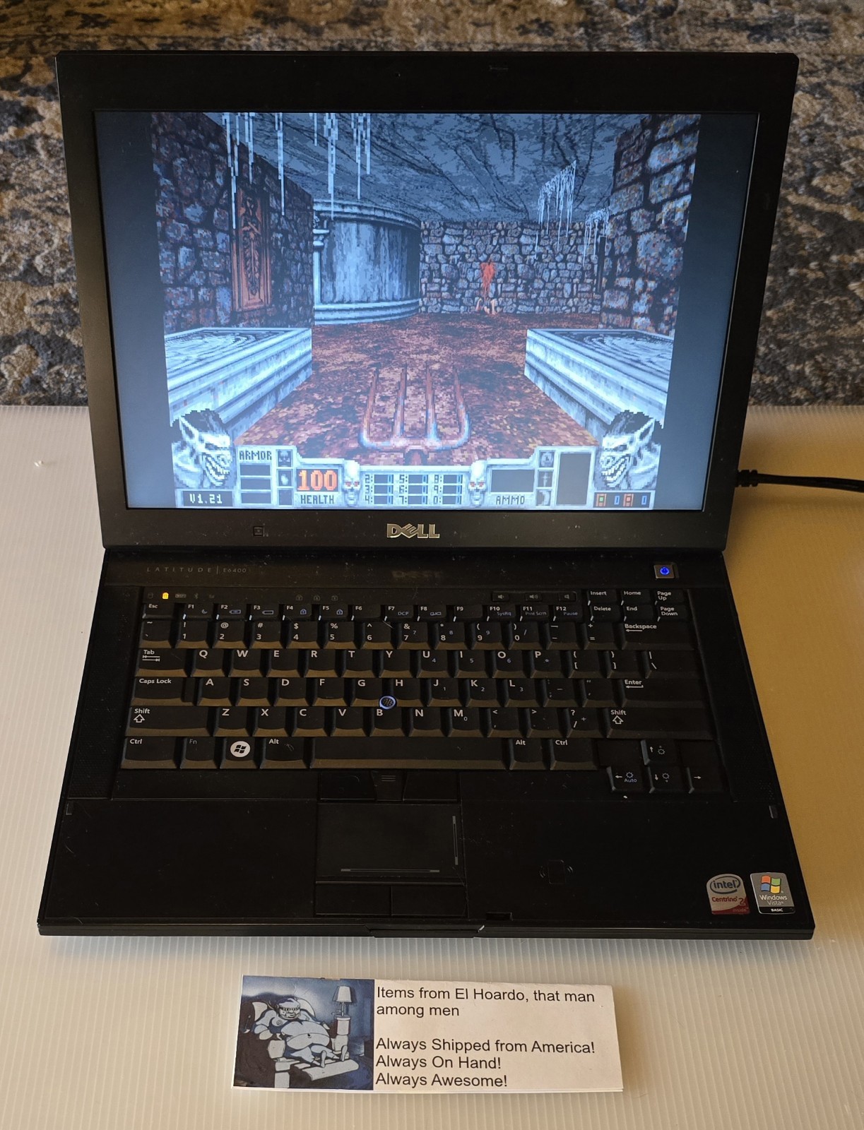 Dell Latitude E6400 2GB Ram 80GB HDD 2.40Ghz C2D P8600 Windows XP RS-232 Working