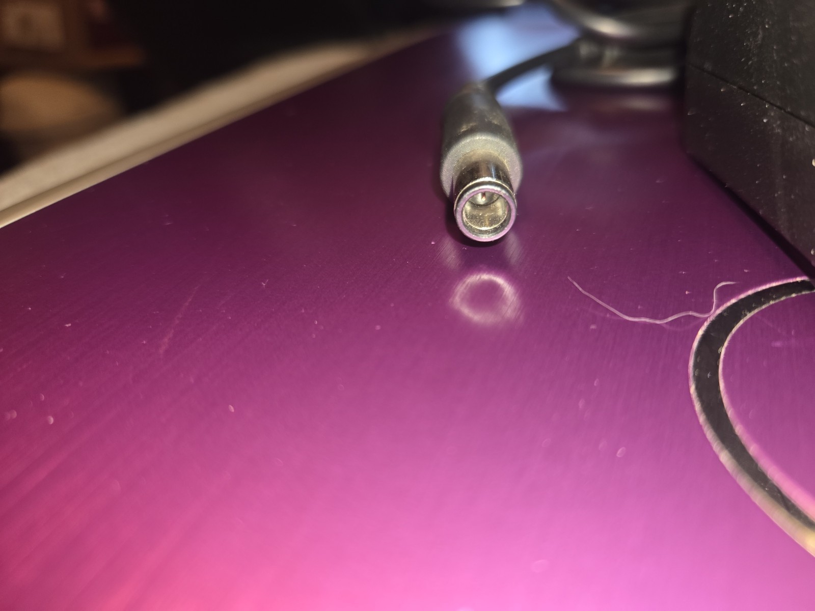 DELL INSPIRON 17R 5721 Metallic PURPLE W/ Charger And Zero HalliburtonLaptop Bag