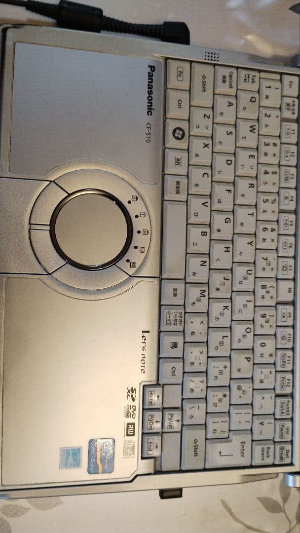 Panasonic Let’s note CF-S10 Intel Core i5 2520M RAM 4GB USED