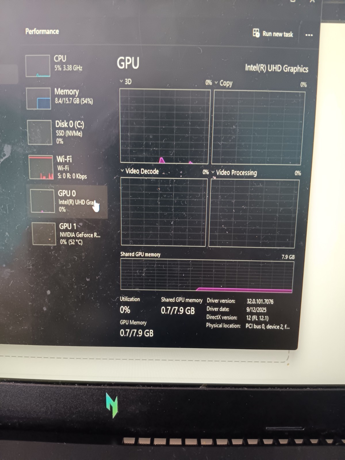 Acer Nitro 5 15.6 (i5-13420H), 16GB DDR4 RAM, RTX 3050 6GB, 512GB NVMe SSD