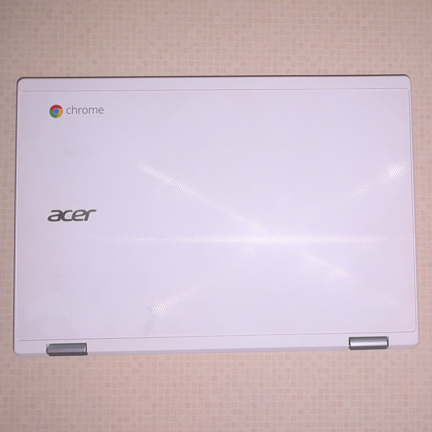 Acer Chromebook 14 White Intel Celeron 4GB 32GB SSD Chrome OS Charger